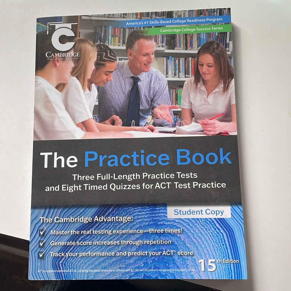 ACT Test Prep Books Set - Picture 2 of 4